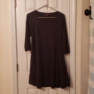 Rock and Roll Cowgirl Shift 3/4 Sleeve Dress